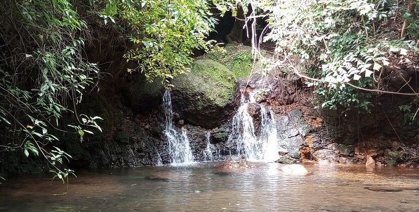 Kasaragod waterfalls are an ideal place to enjoy the scenic beauty and stunning views