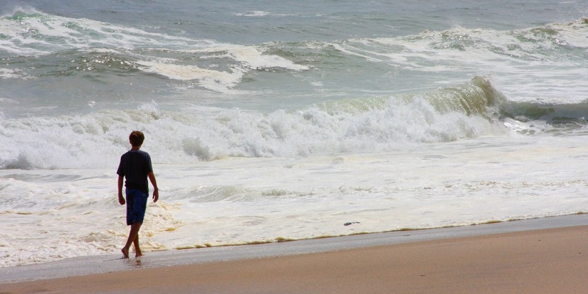 Enjoy a view of the sea bed and the glistening waters when you go sea walking at this island