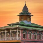 View of one among the mosques in Srinagar; a patron of religion and history altogether.