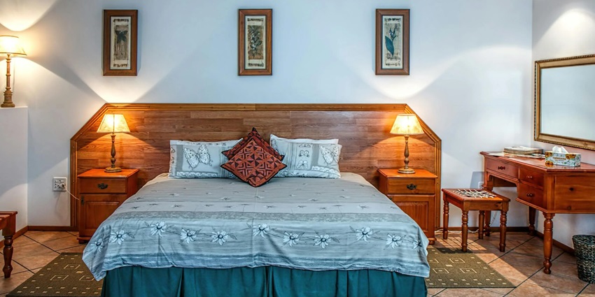 Stay at a comfortable accommodation near this wildlife sanctuary for a serene retreat