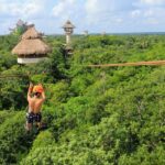 Ziplining in Adventure Park - one of the best things to do in Wayanad Adventure Parks.