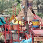 Aerial beautiful snap of an Adventure park in Dubai, UAE - Adventure Parks in Dubai