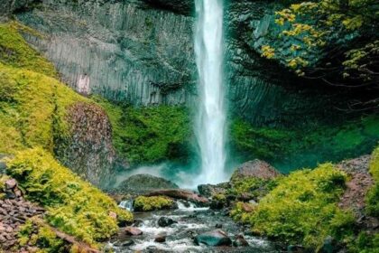 Beautiful snapshot of Adyanpara waterfall - Amidst the green jungle of Nilambur, Kerala