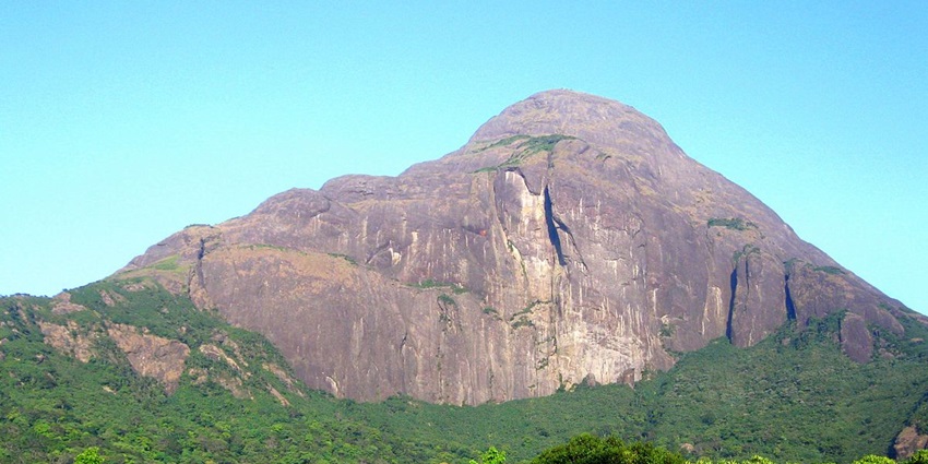 A view from the Agasthyakoodam near Ponmudi located in the Western Ghats, Kerala, India.