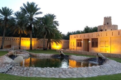 The beautiful Al Ain Palace Museum in UAE