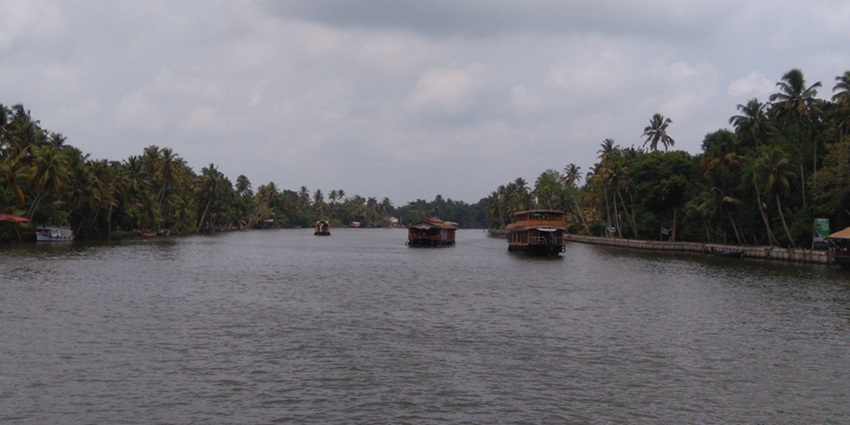 Enjoy a boat safari in Alleppey, which is one of the places to visit in Kerala in March.