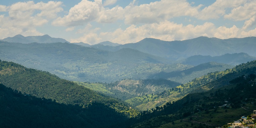 Almora, with the Binsar Wildlife Sanctuary, is one among the best places to visit in summer in India with family.