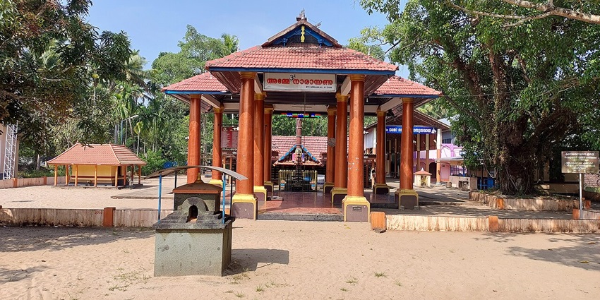 Ambalapuzha Sree Krishna Temple is one of the places to visit in Alleppey for couples.