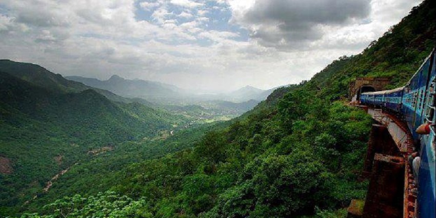 Steep Araku Valley - one of the culturally rich places to visit in summer in South India