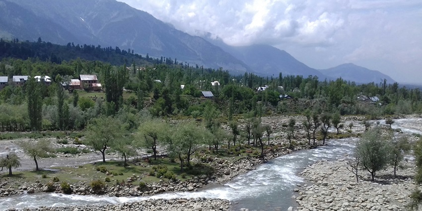 Hidden treasure in the embrace of breathtaking Kashmir Valley, Budgam, Jammu and Kashmir.