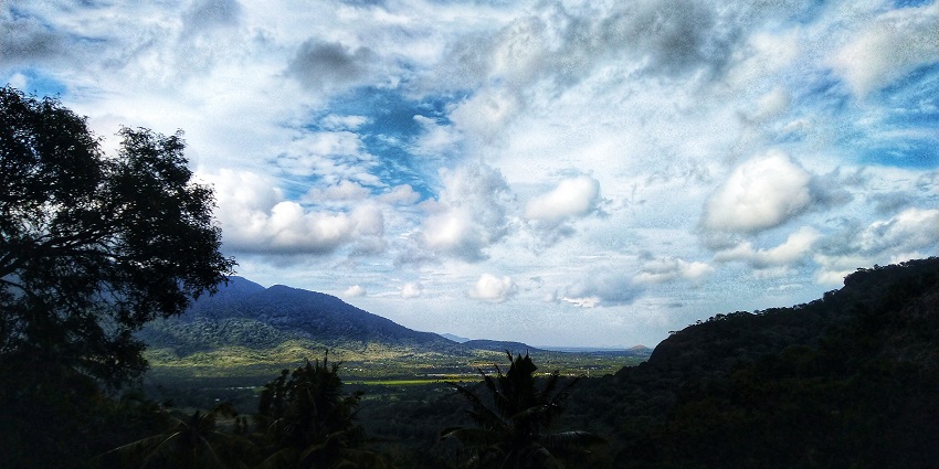 Scenic hill view with lush greenery and serene atmosphere - hill stations near Trivandrum