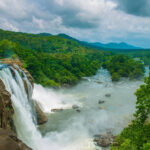 Athirapally Falls paints an enchanting colourful picture with its breathtaking scenery