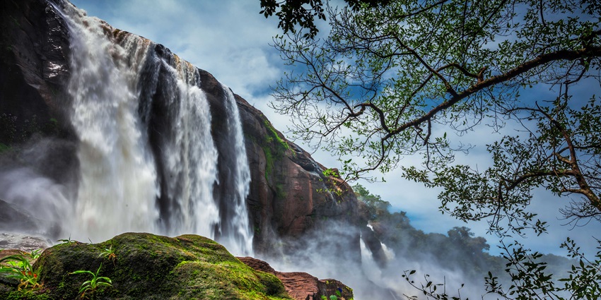 Athirappilly Waterfall is one of the most famous and must-visit waterfalls in Kerala.