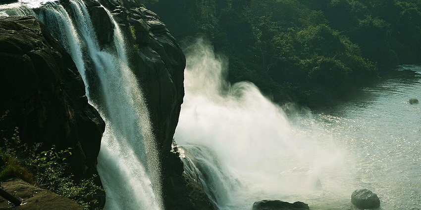 Athirappilly Waterfalls is an attraction in Athirappilly, one of the hill stations in Thrissur