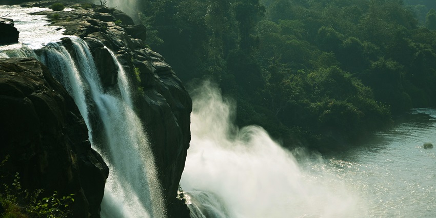 Known as the Niagara of India, Athirappilly Waterfalls is a grand place to visit