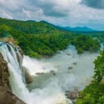 The Athirappilly falls getting full as the monsoon hits the western ghats and overflows the Chalakudy River