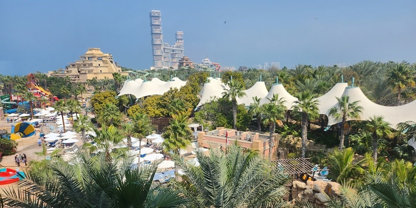 Visiting Atlantis Aquaventure Waterpark is one of the best things to do in Palm Jumeirah