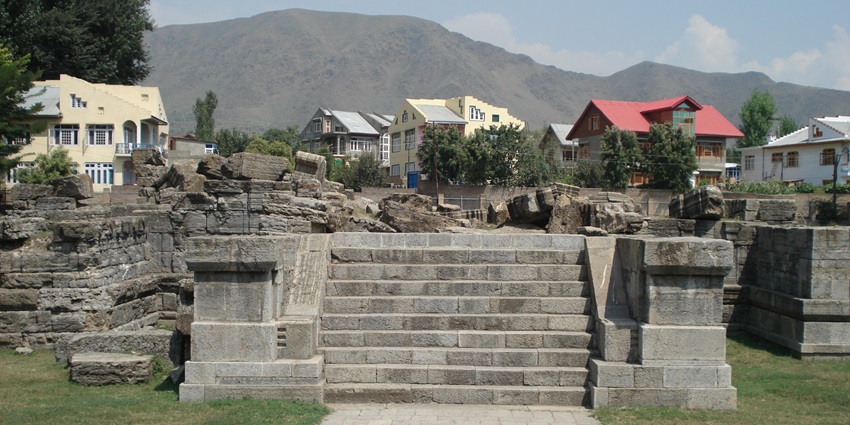 The Avantisvara Temple Complex, Pulwama - best places to see in Jammu and Kashmir, India.