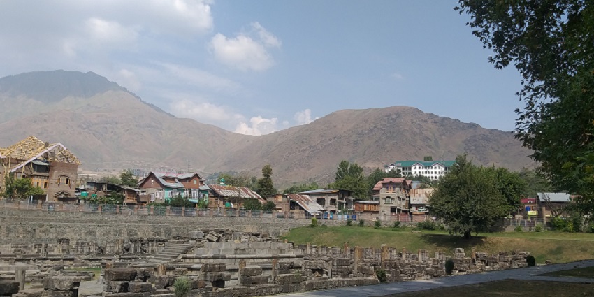 The Awantipura Avantiswami Temple in Pulwama, which is one of the tourist spots near Jammu