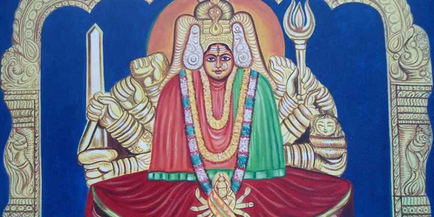 Painting of Goddess Bhadrakali