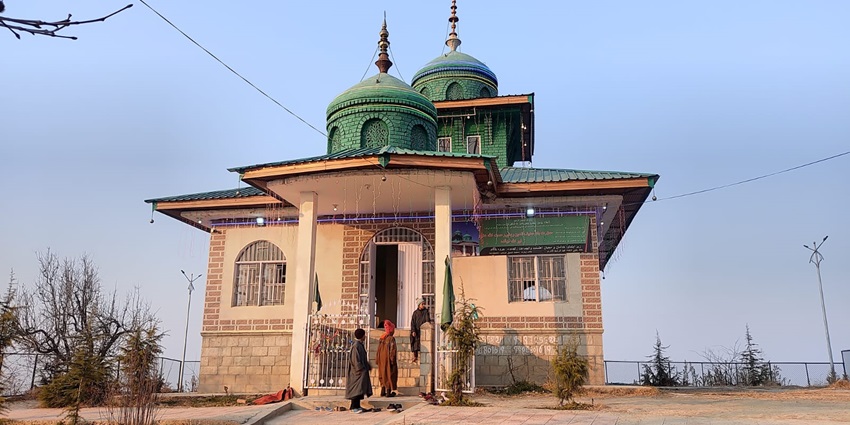 The Baba Reshi Shrine is one of the best places to visit in Jammu and Kashmir in September