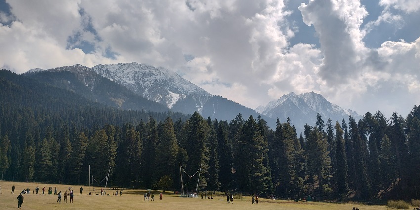 Baisaran Valley is a scenic ground that is laden with pine trees and green meadows