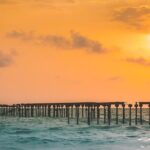 Picturesque Alleppey beach and sunset - best places to visit in Alleppey for couples