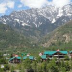 Beautiful Beas Valley, greenery and snow covered - one of the best things to do in Kullu