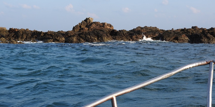 Deep sea water spot for scuba diving in Port Blair