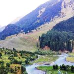 Breathtaking views of Betaab Valley, one of the scenic places to visit near Pahalgam