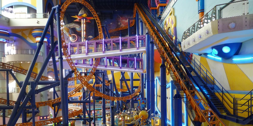 Berjaya theme park has one of the most fun and adventurous experience in Kuala lumpur