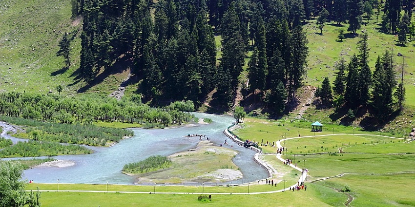 Betaab Valley is known as one of nature’s marvel due to its quaint and serene landscapes