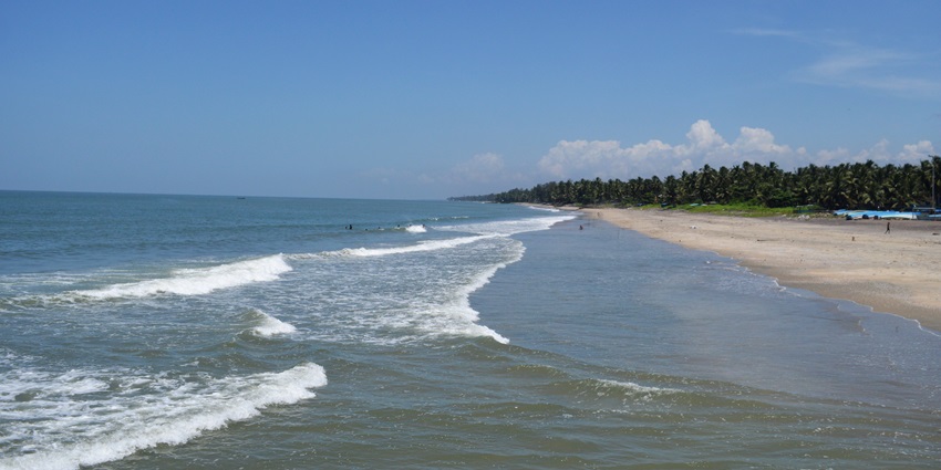 A beautiful view of the sea