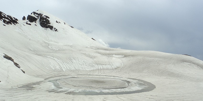 Plan a trek to Bhrigu Lake, as one of the exciting activities in Himachal Pradesh, India.