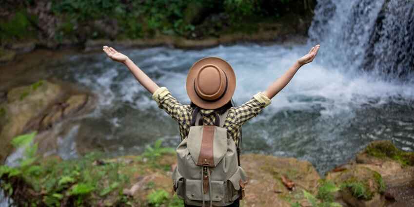Blahmantung Falls is one of the beautiful attractions offering picturesque views.