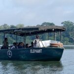 Enjoy a boat safari at Kabini and spot elephants in the surrounding forests here