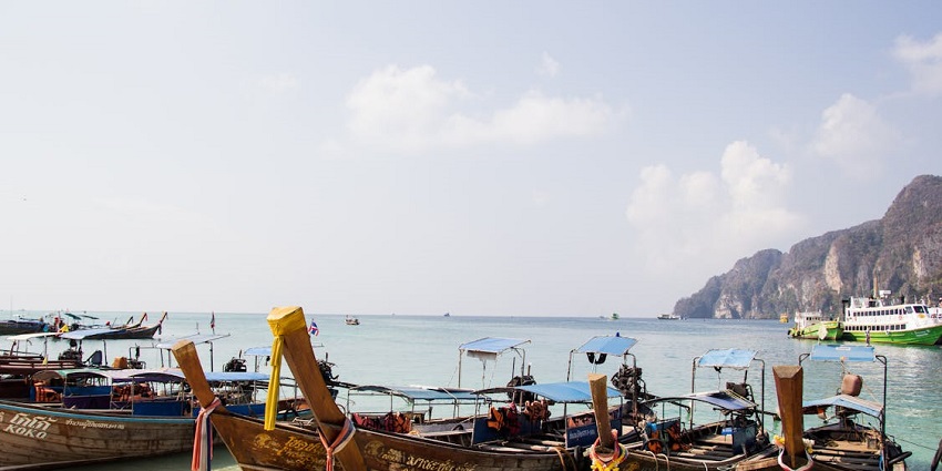 Sail through the waters of the Andaman and Nicobar Islands to reach your destination.