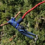 Get the best experience of your vacation amidst the mountains with bungee jumping in India.