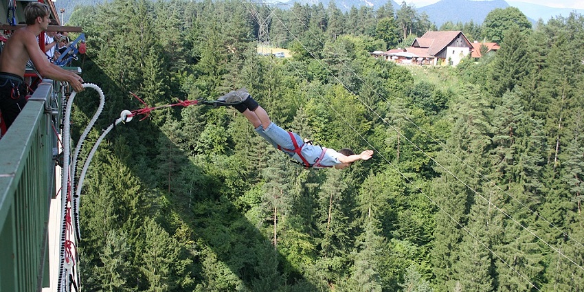Indulge in bungee jumping in Lonavala, Maharashtra, India, for a thrilling adventure.