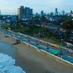 Aerial view of Calicut’s cityscape