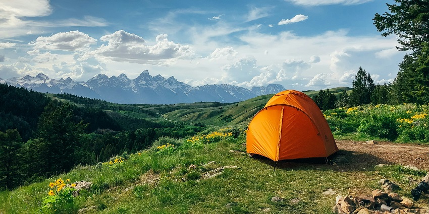 Camping is one of the most exciting things to do on the Parrot Island