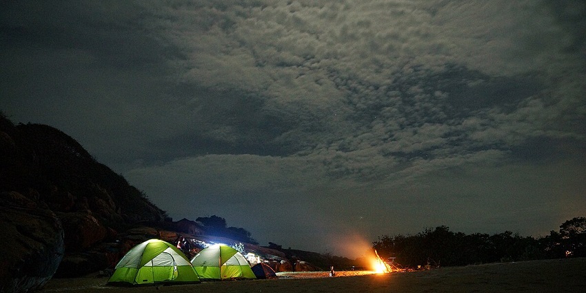 Enjoy camping in the relaxing and calm surroundings of the Vattayi Waterfalls