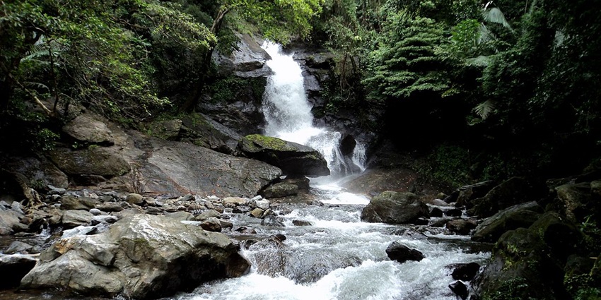 A beautiful waterfall