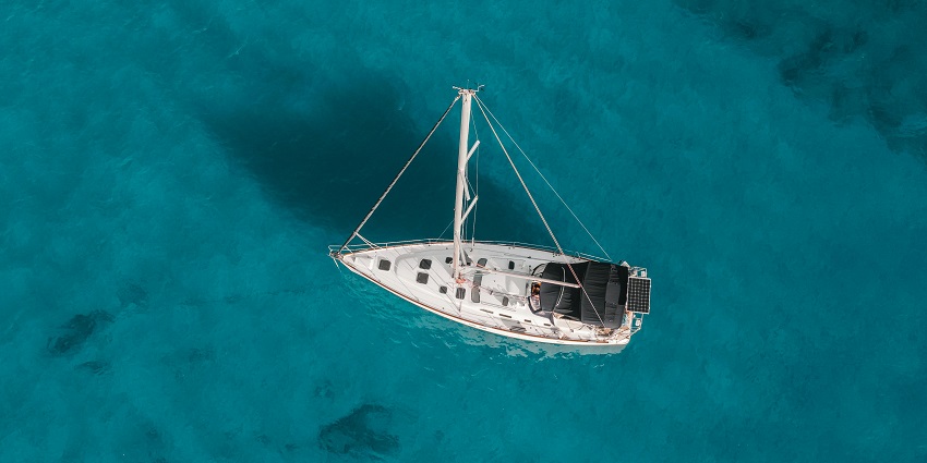 A view of Catamaran Sailing, which is one of the best things to do in Kovalam for all.