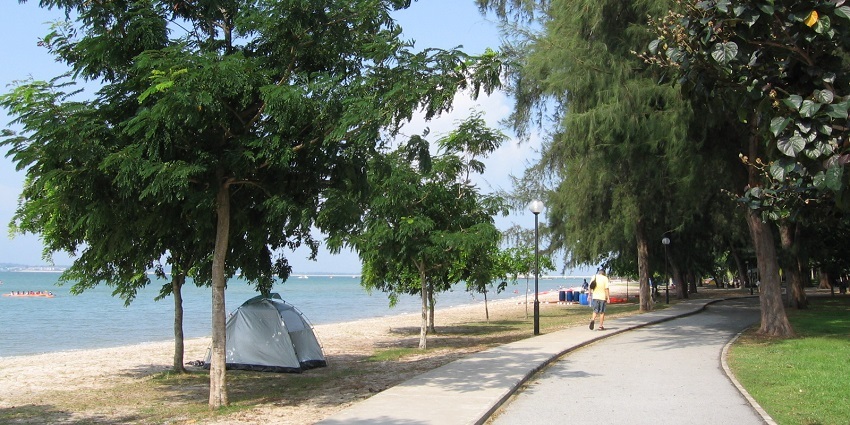 Changi Beach is one of the oldest beaches where you can enjoy and spend time in peace.