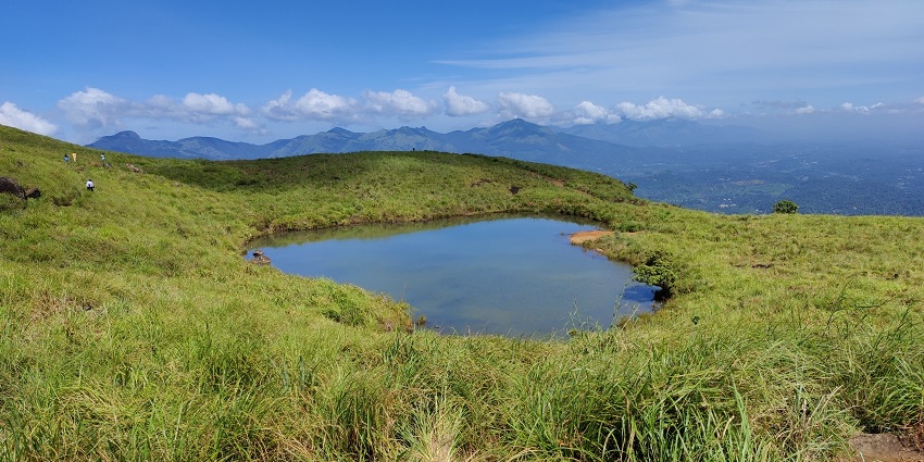 Trek to the top of the Chembra Peak, Wayanad for majestic views of the Western Ghats