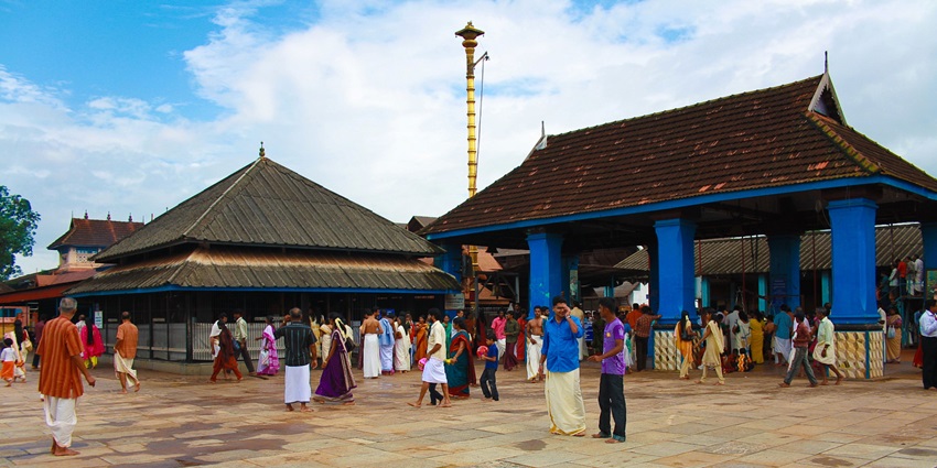 Dedicated to mother goddess Bhagvati Lakshmi with her consort Maha Vishnu