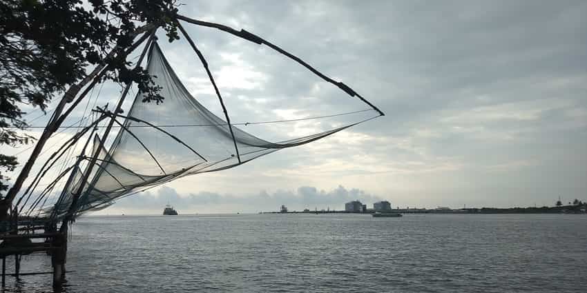 Historic Cochin fort is renowned for its scenic views and sunset viewing spot