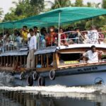 Commuting around Alleppey in the Arabian sea with luscious green views and breathtaking waves.