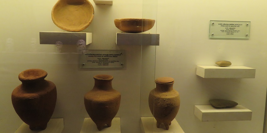 Snaps of some Cultural artefacts of ancient tribes of the Wayanad Hills in the Museum